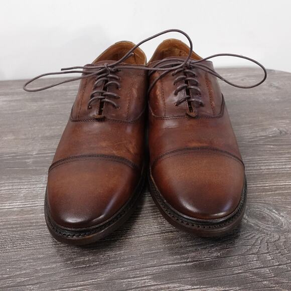Frye Shoes Mens Size 9 Brown Leather Cap Toe Oxford Dress Casual 3480280‎ main image 8